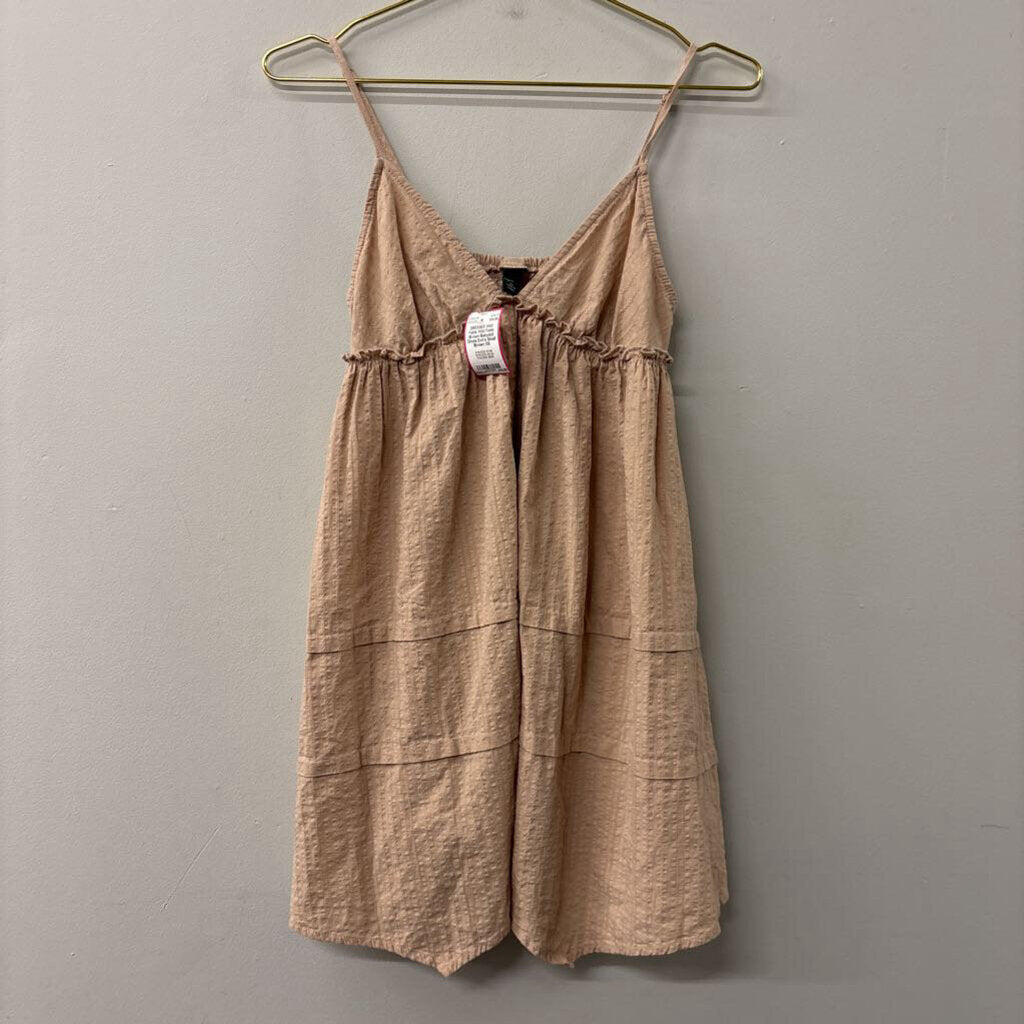 Wild Fable Brown Babydoll Dress Extra Small
