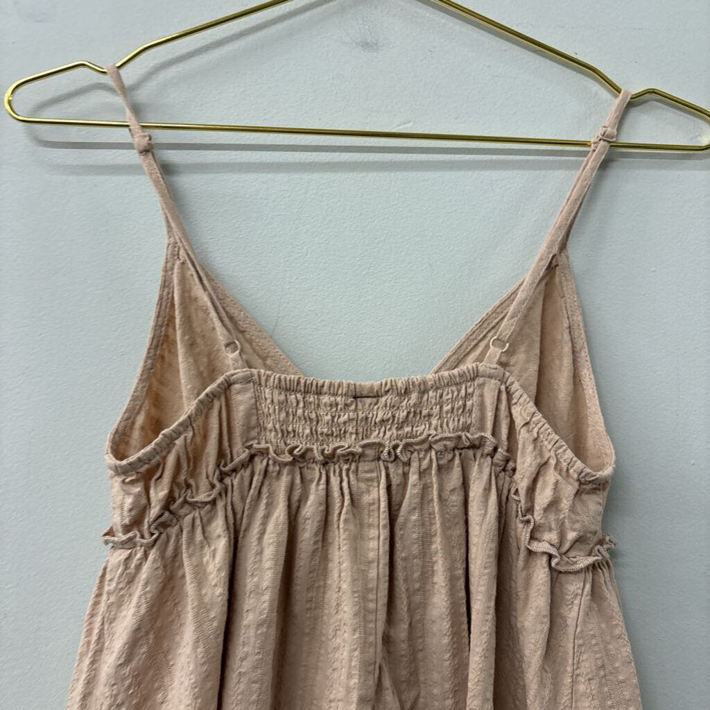 Wild Fable Brown Babydoll Dress Extra Small