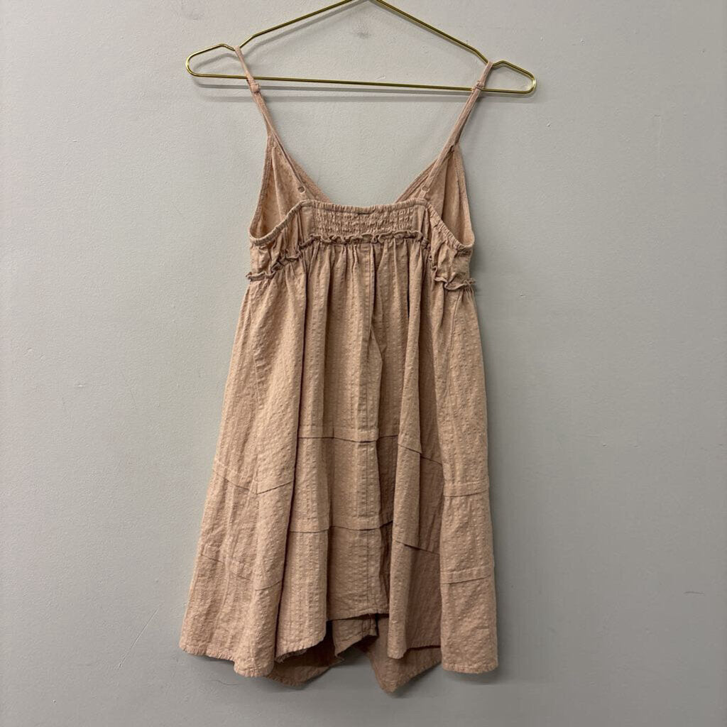 Wild Fable Brown Babydoll Dress Extra Small