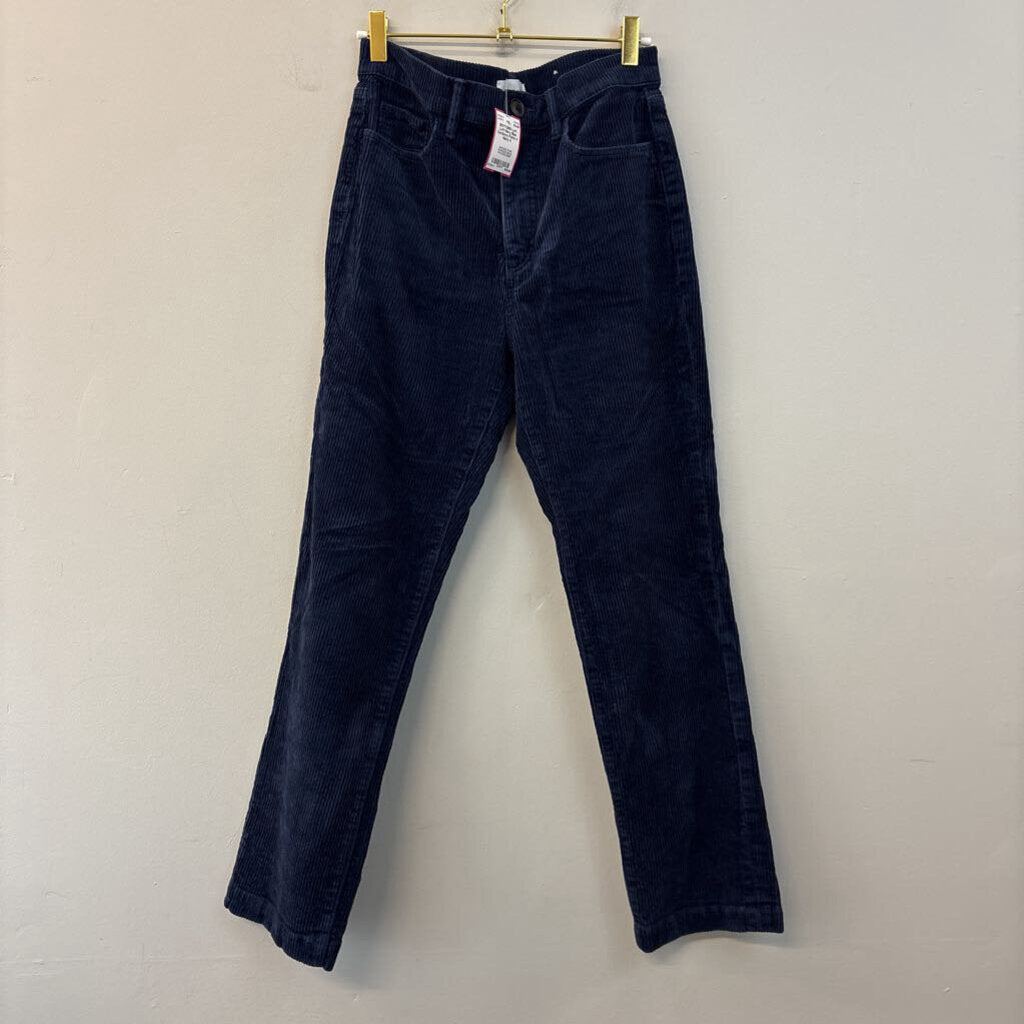 Loft Navy Blue Corduroy Pants 4