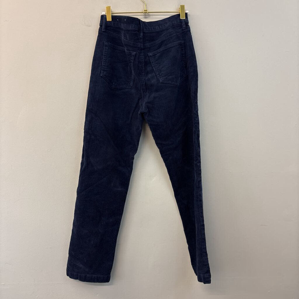Loft Navy Blue Corduroy Pants 4