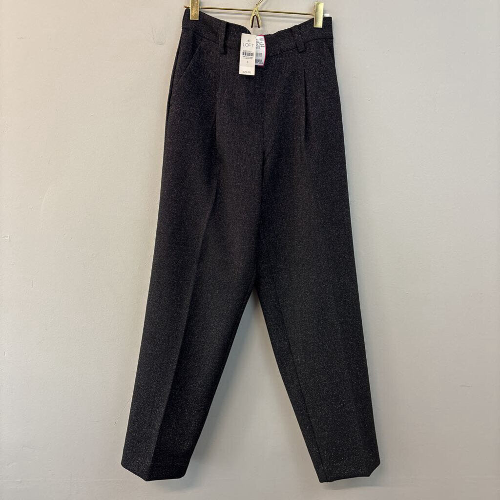 Loft Glitter Thread Trouser Pants Small