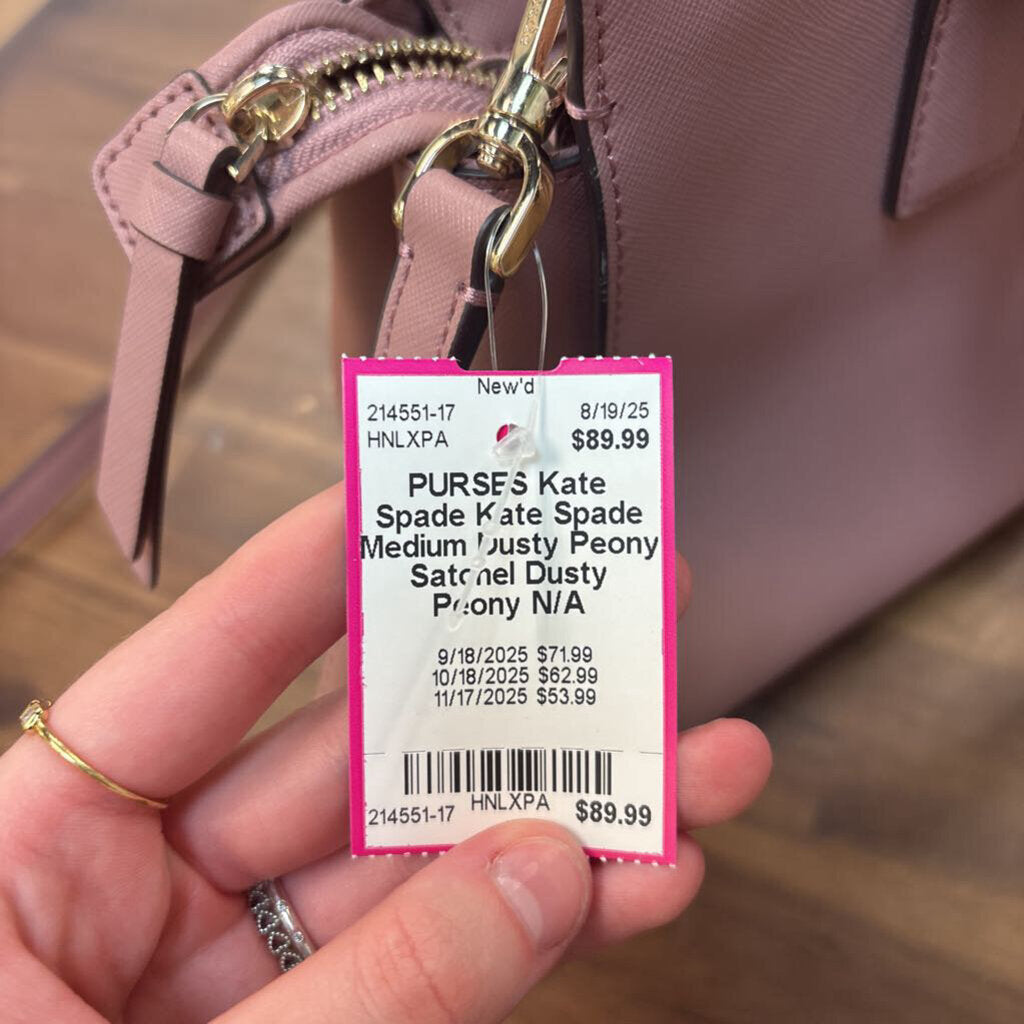 Kate Spade Medium Dusty Peony Satchel
