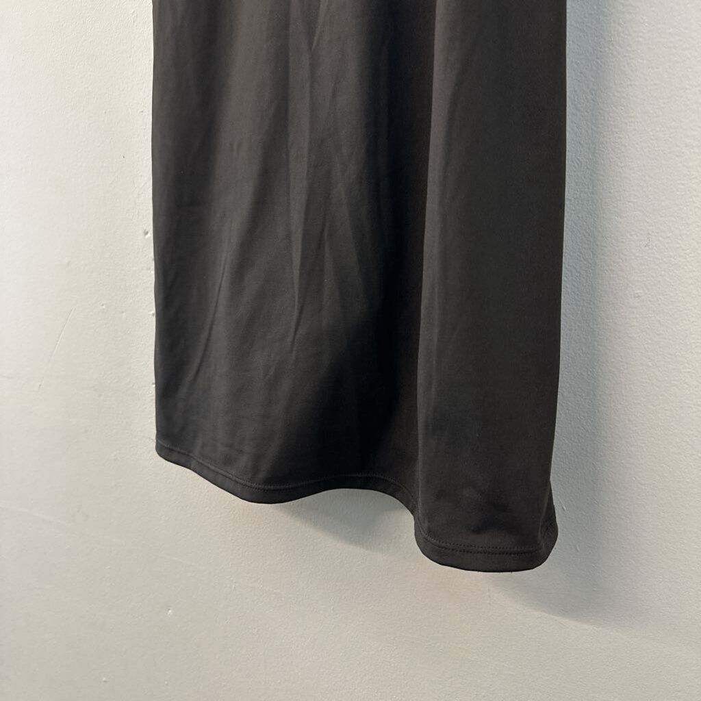 Black Stretchy Athletic Dress With Shorts Small
