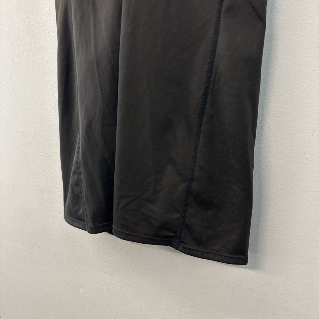 Black Stretchy Athletic Dress With Shorts Small