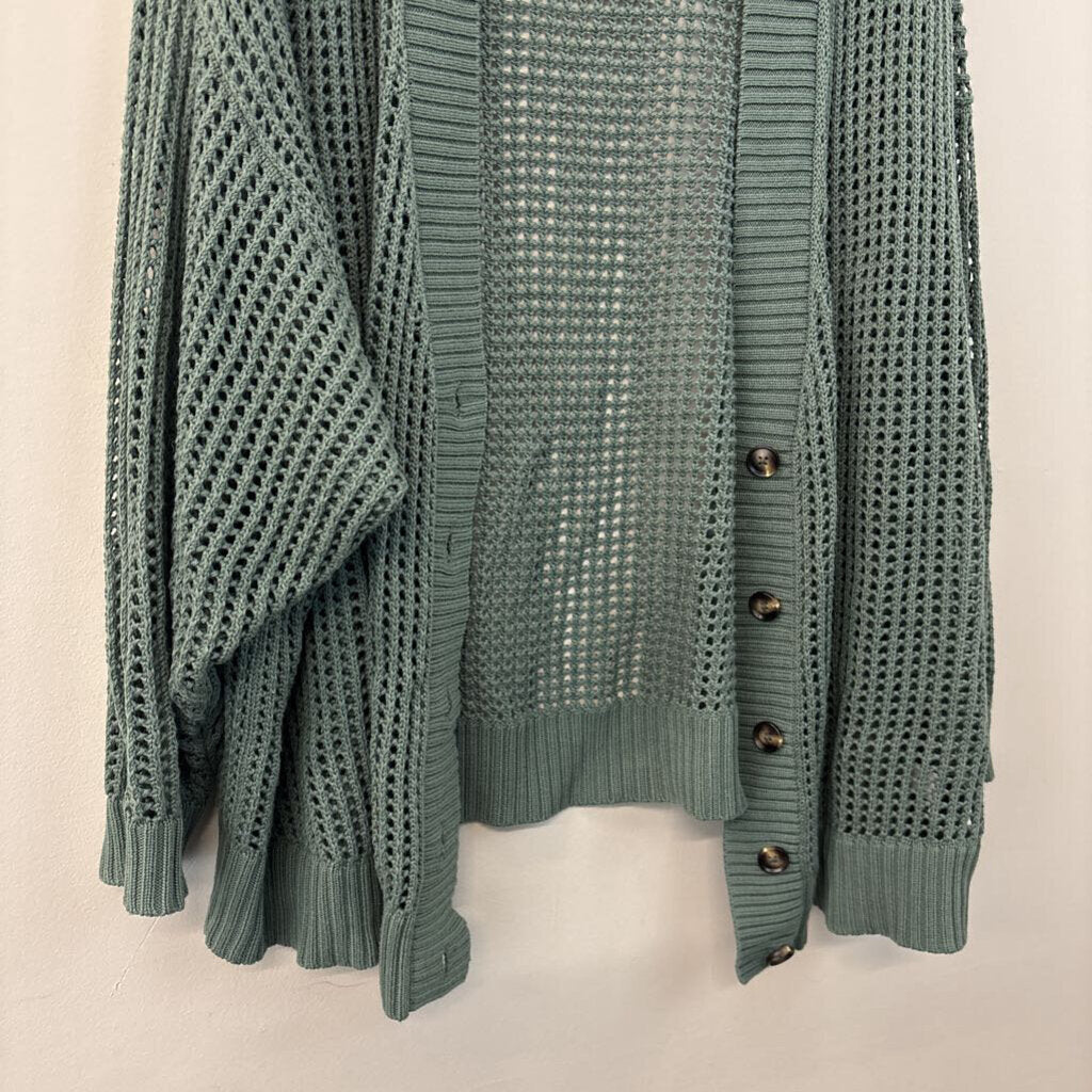 Torrid Open Knit Button Up Cardigan 5