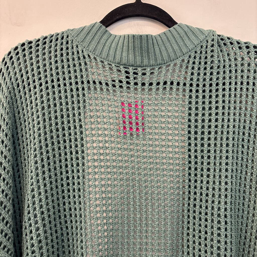 Torrid Open Knit Button Up Cardigan 5