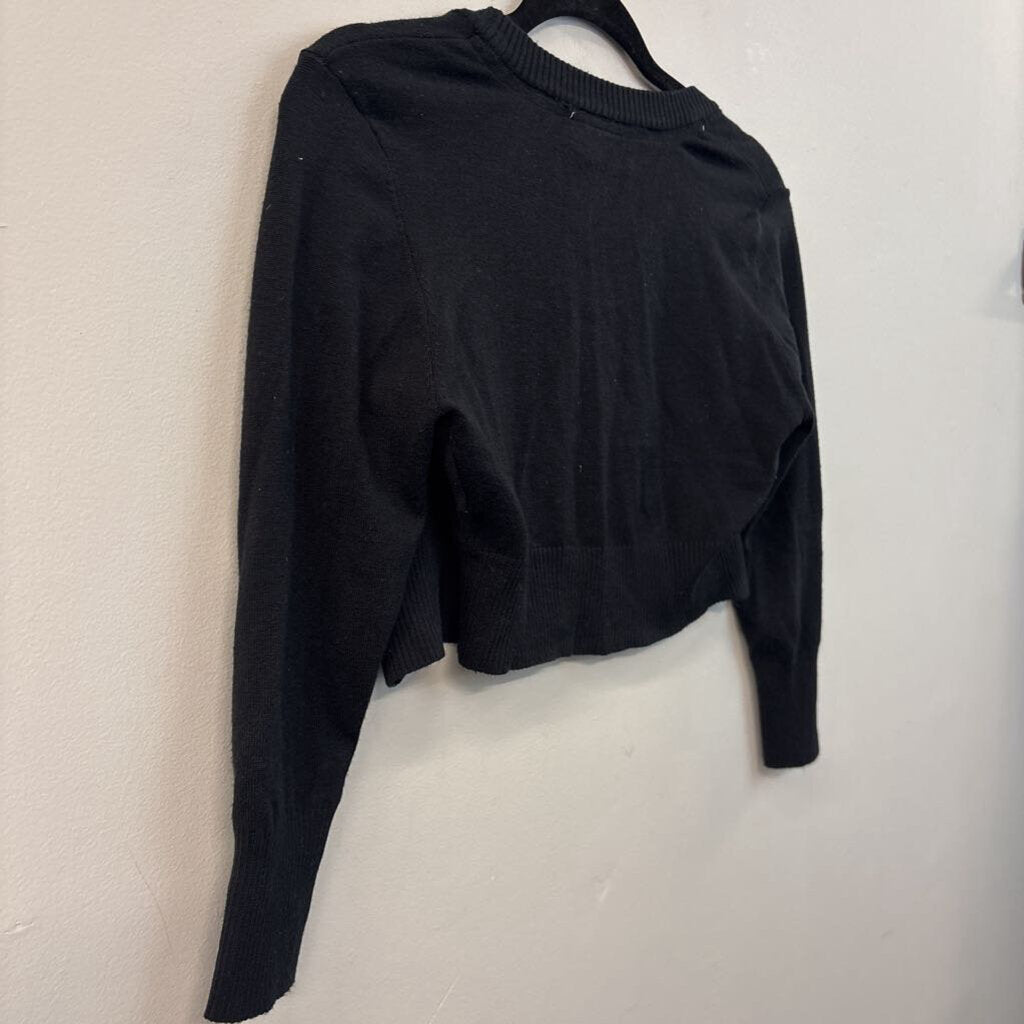 Fervour Cropped Button Up Cardigan Small
