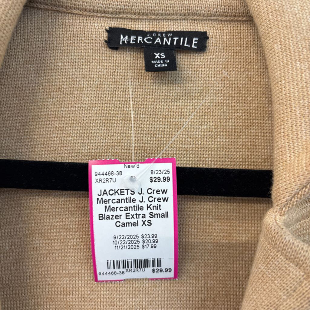 J. Crew Mercantile Knit Blazer Extra Small