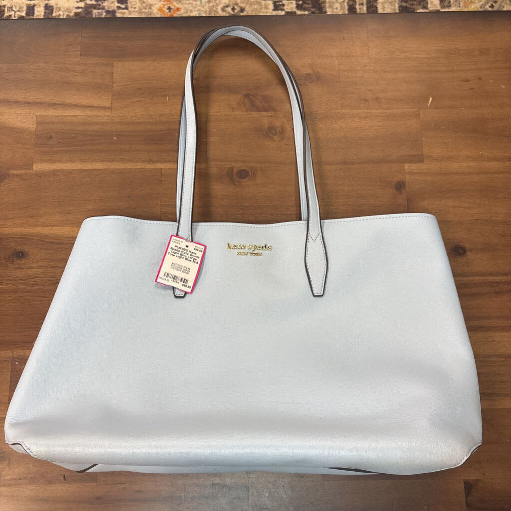 Kate Spade Light Blue Large Tote