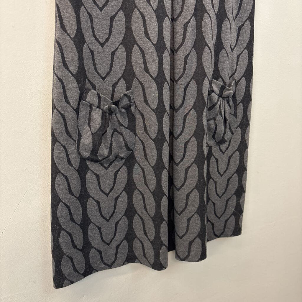 En Focus Printed Knit Pocket Dress 14