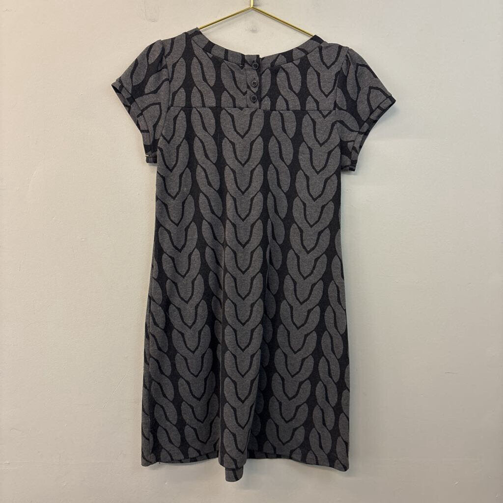 En Focus Printed Knit Pocket Dress 14