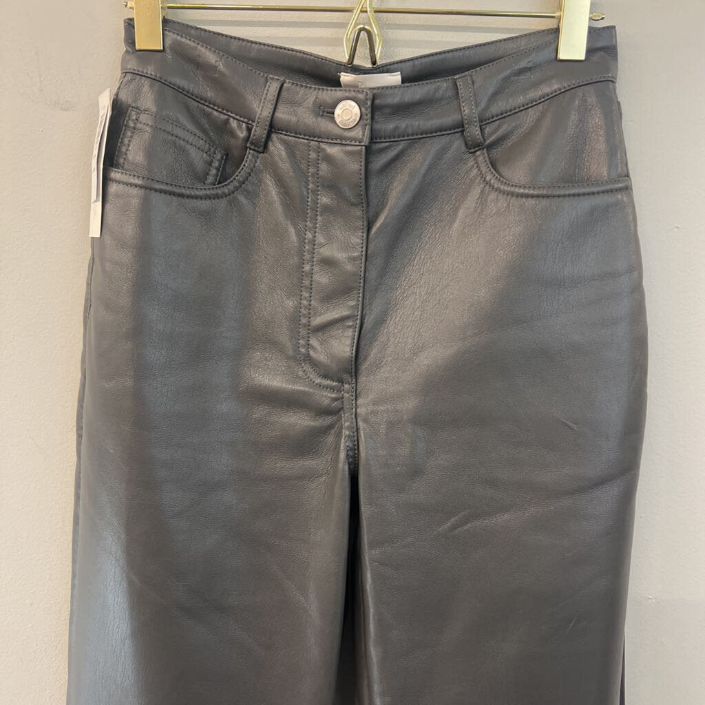 Wilfred The Melina Leather Straight Leg Pants 4