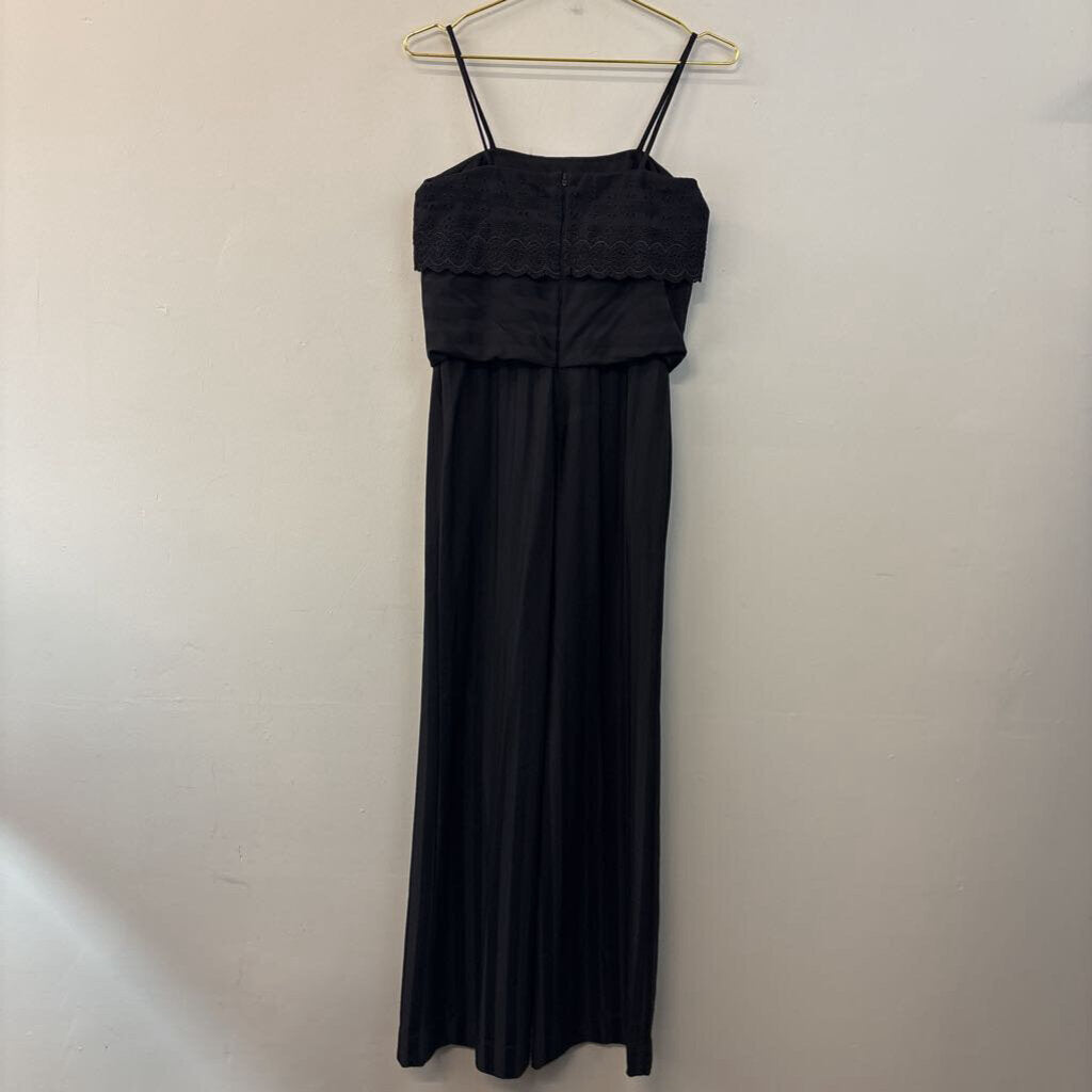 Vintage Estivo Black Striped Jumpsuit Small