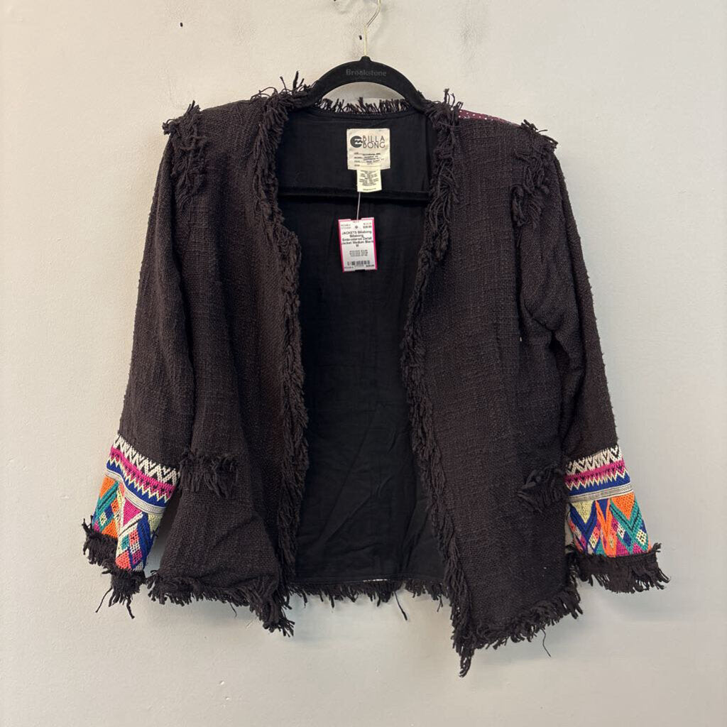 Billabong Embroidered Detail Jacket Medium