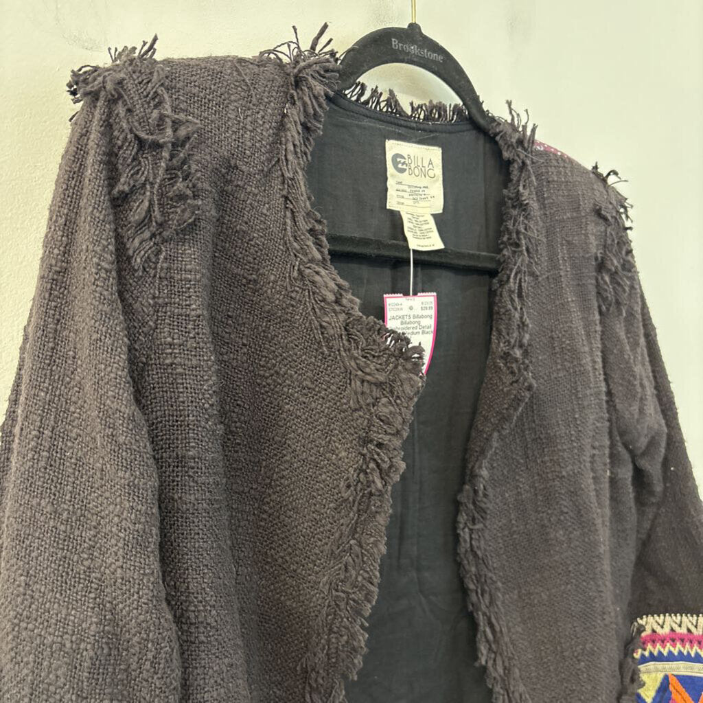Billabong Embroidered Detail Jacket Medium