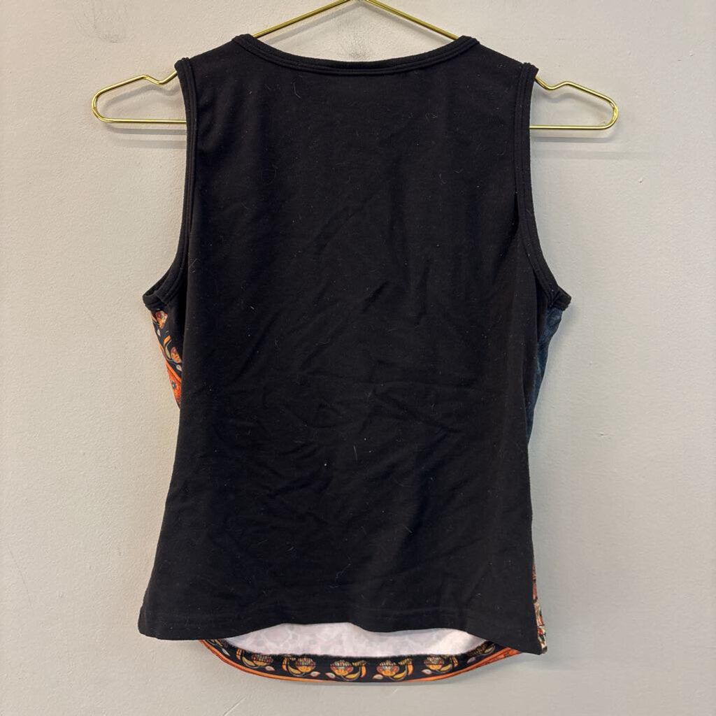 Soft Surroundings Flower Print Tank Top Medium