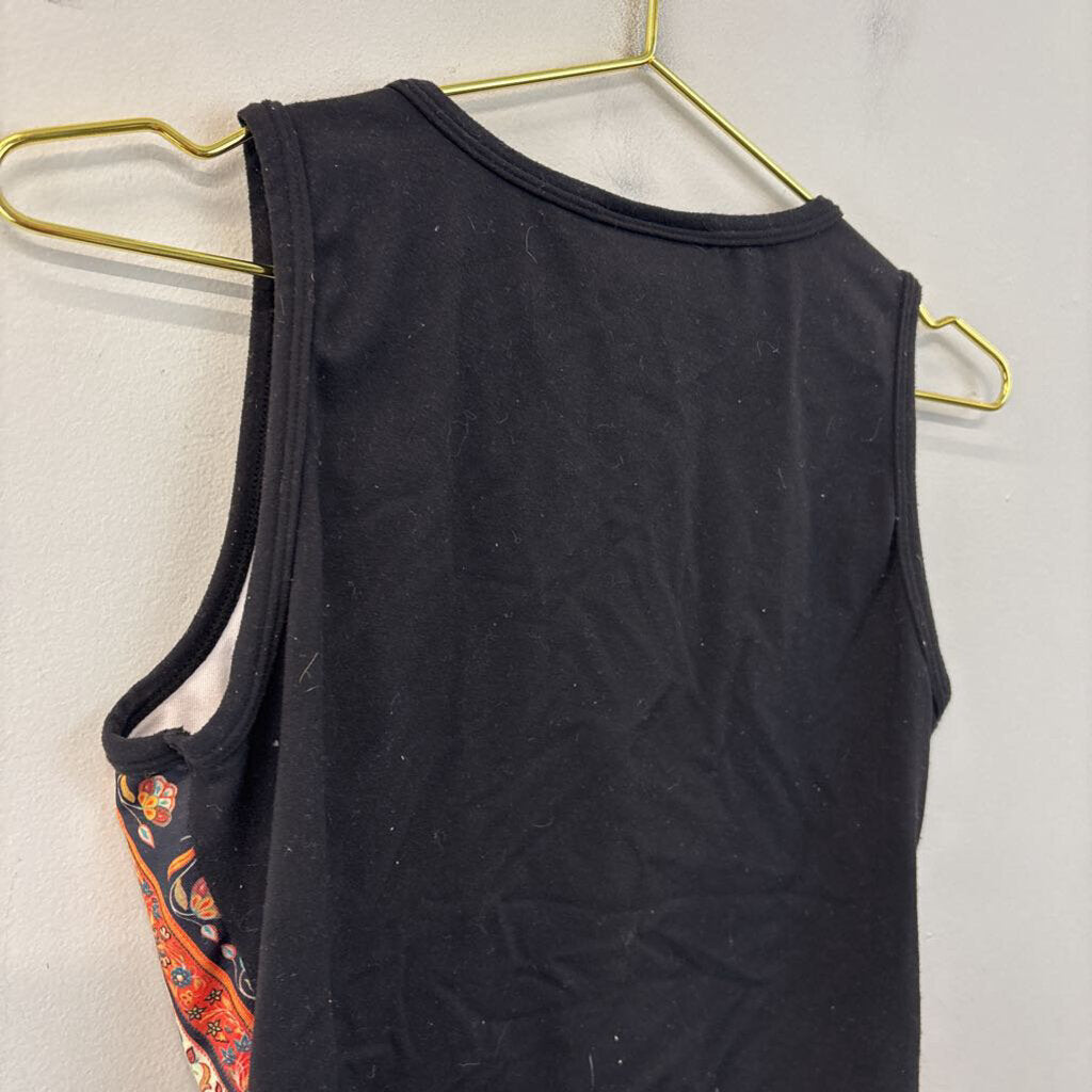 Soft Surroundings Flower Print Tank Top Medium