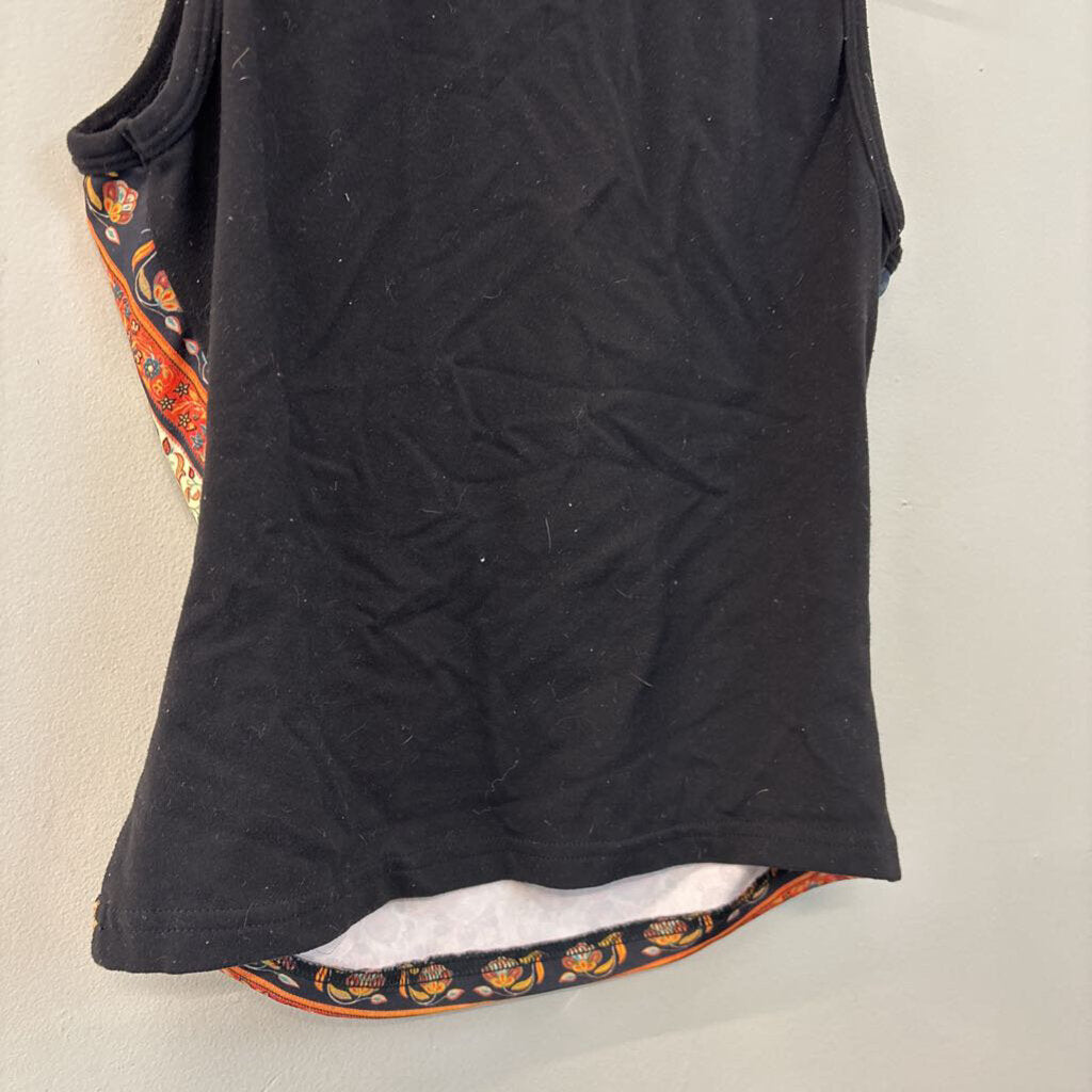 Soft Surroundings Flower Print Tank Top Medium