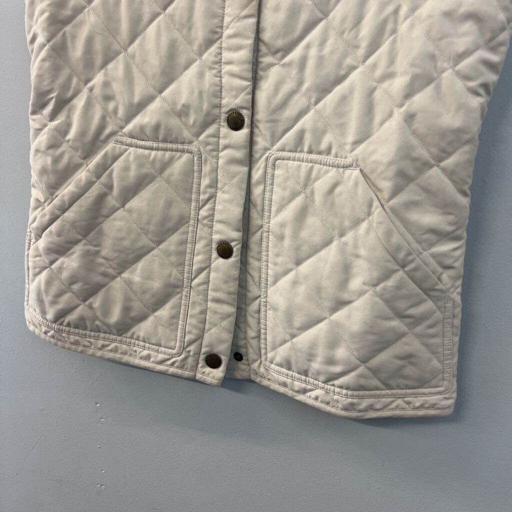 Ralph Lauren Quilted Snap Front Vest Extra Small