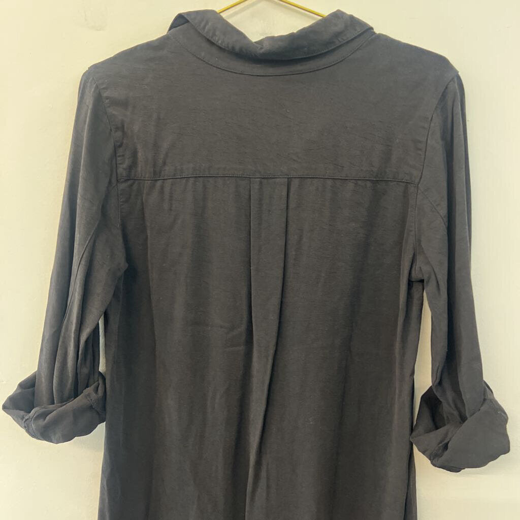 Maven West Black Long Sleeve Dress Medium
