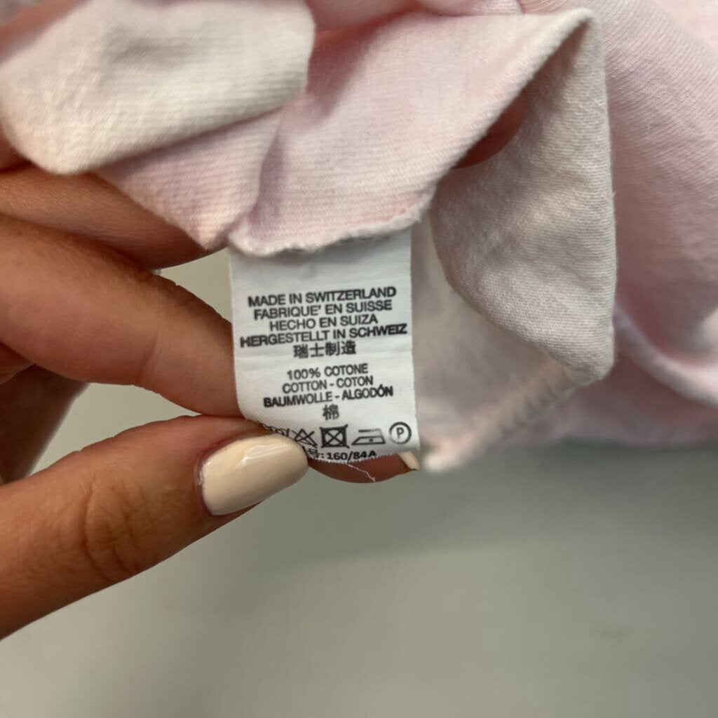 John Galt Pink Cropped Tank Top Small