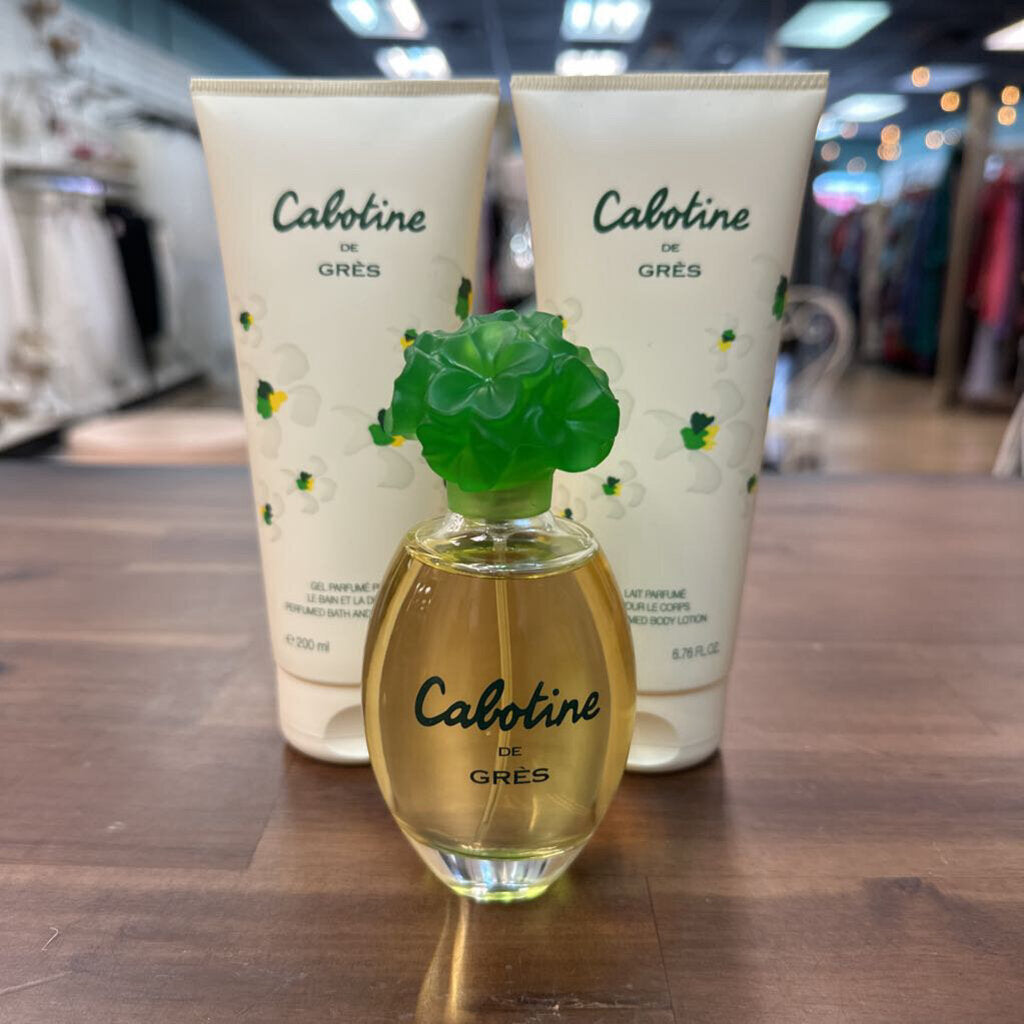 Cabotine by Parfums Gres Three Piece Fragrance Set
