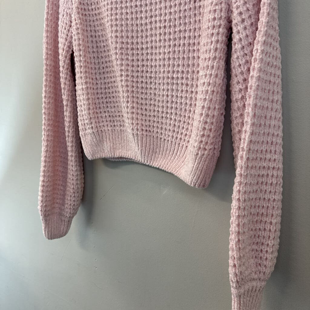 Altar'd State Pink Soft Knit Sweater Large