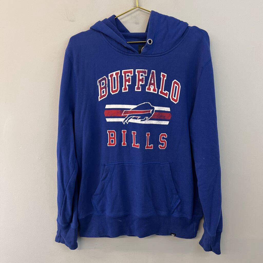 47 Blue Buffalo Bills Hoodie Large