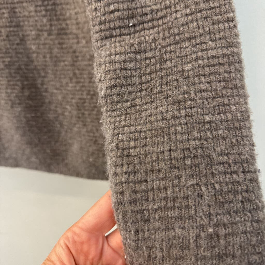 Madewell Brown Knit Turtleneck Sweater Extra Small