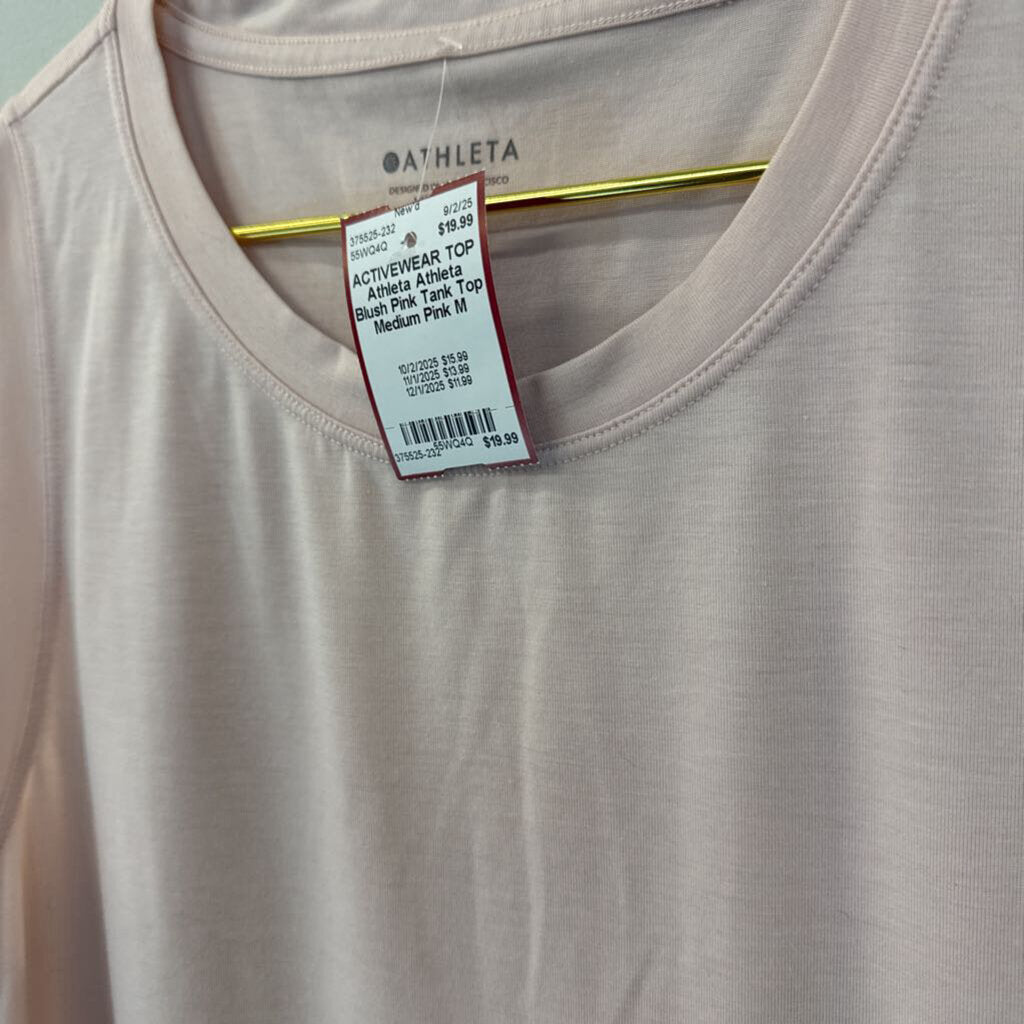 Athleta Blush Pink Tank Top Medium