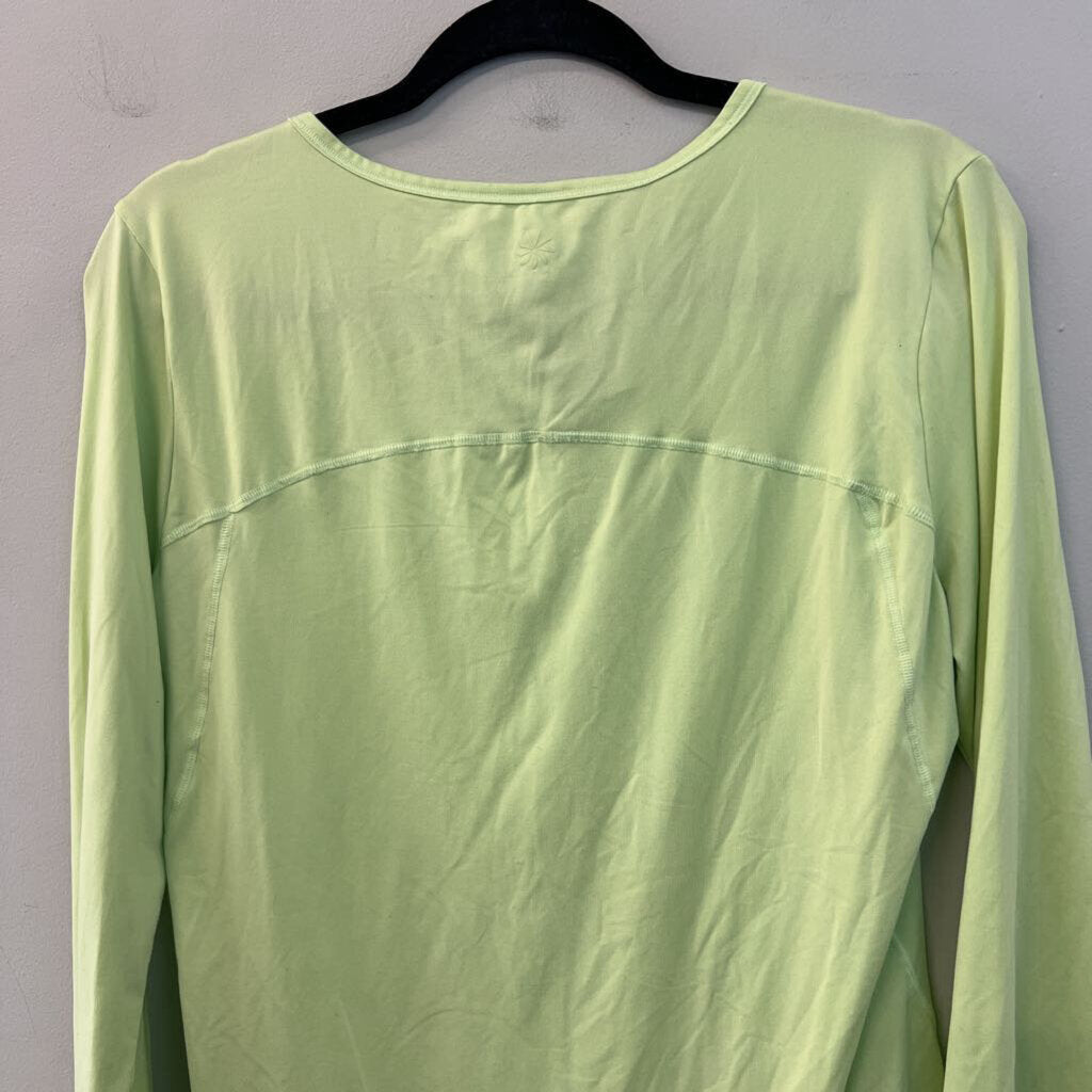Athleta Green Long Sleeve Top Large