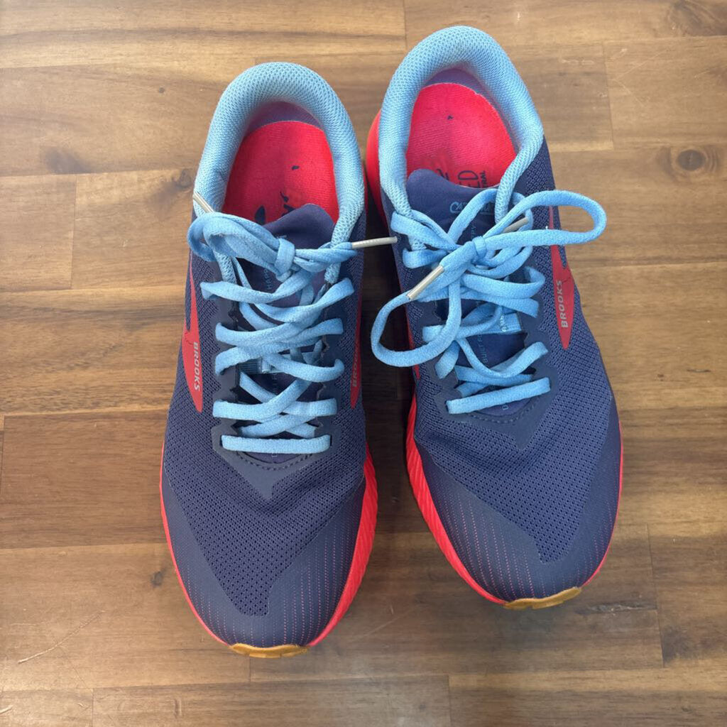 Brooks Blue/ Pink Catamount Sneakers 9