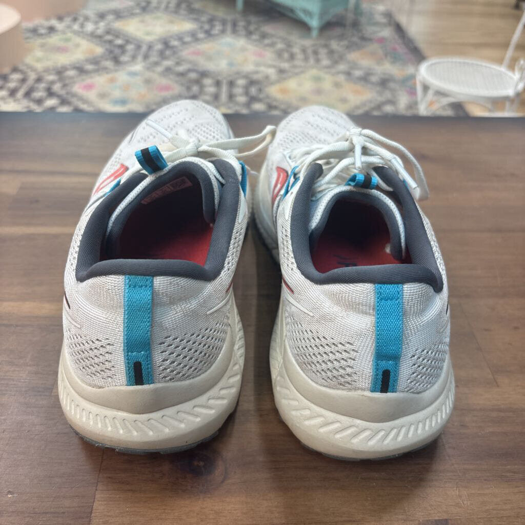 Saucony White/ Multi Omni 21 Sneakers 9