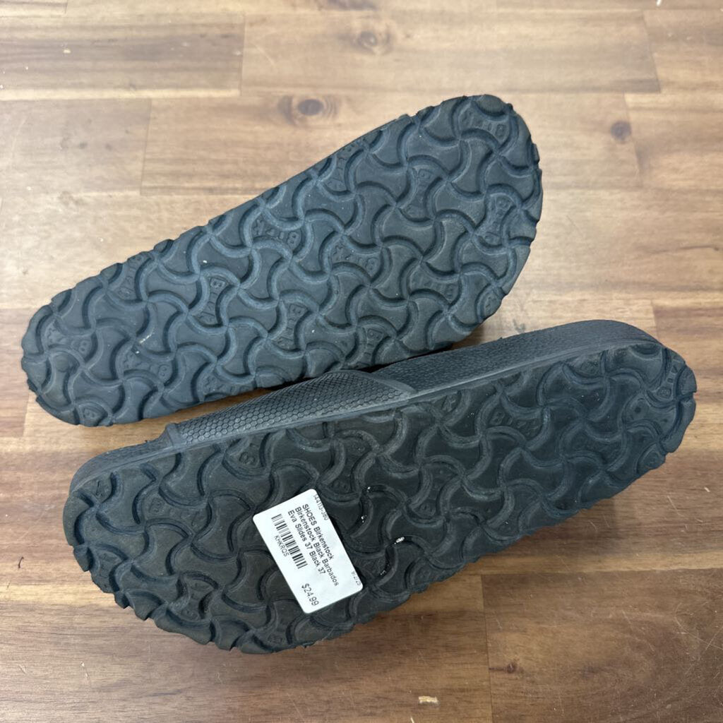 Birkenstock Black Barbados Eva Slides 37