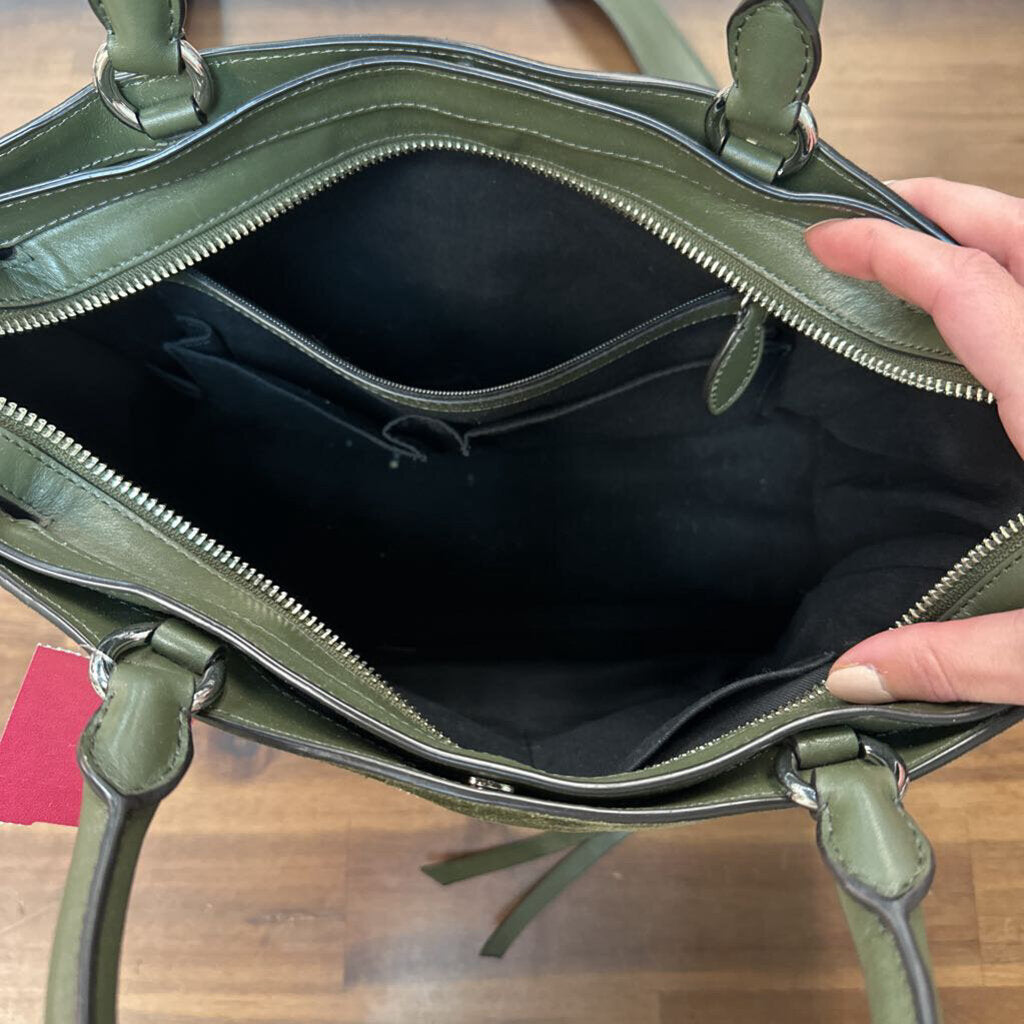 Rebecca Minkoff Green Suede Purse