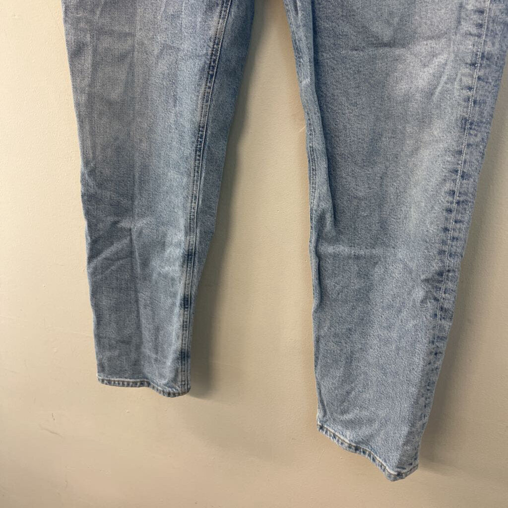Agolde Light Wash Straight Leg Jeans 28