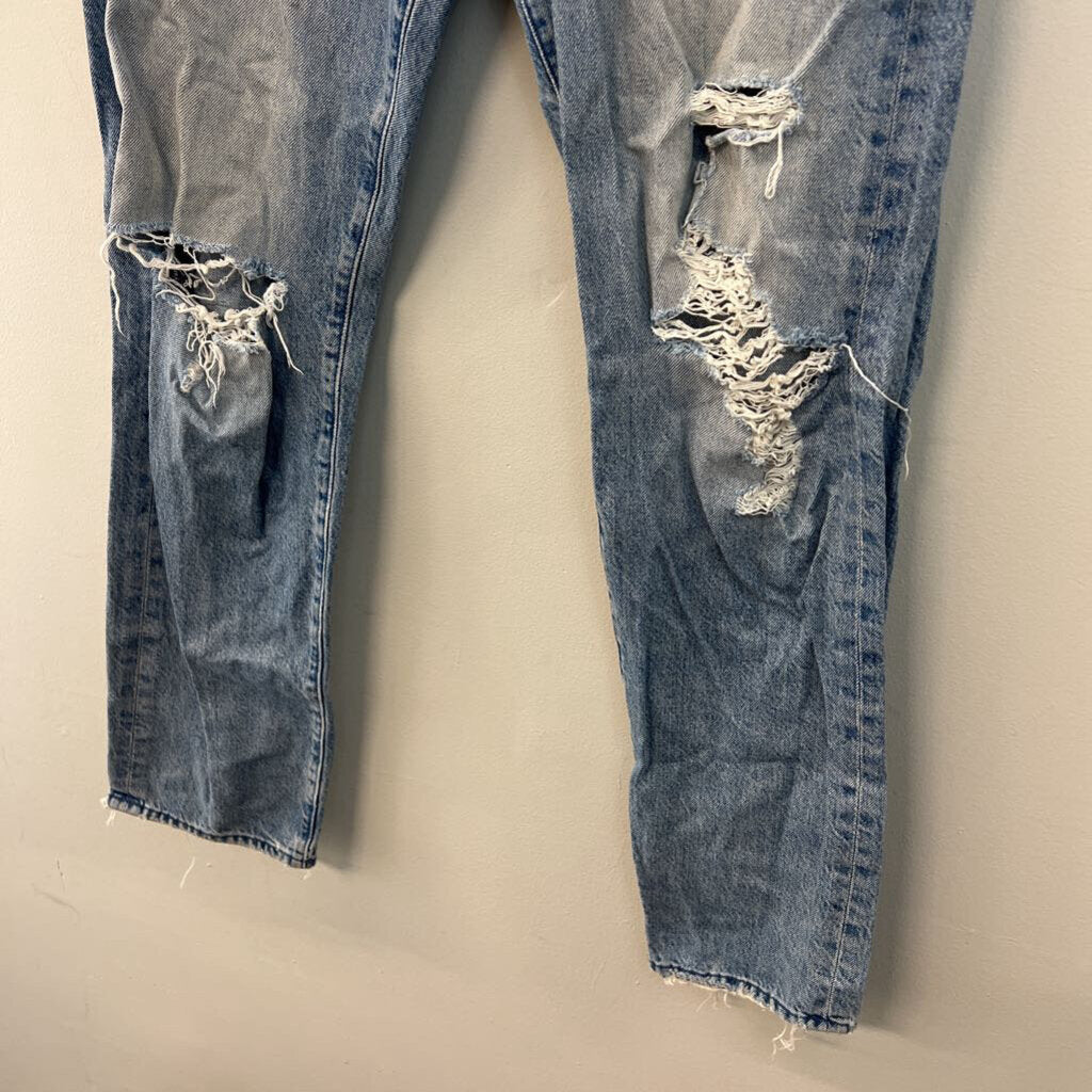 Mother Light Wash The Huffy Skimp Jeans 29
