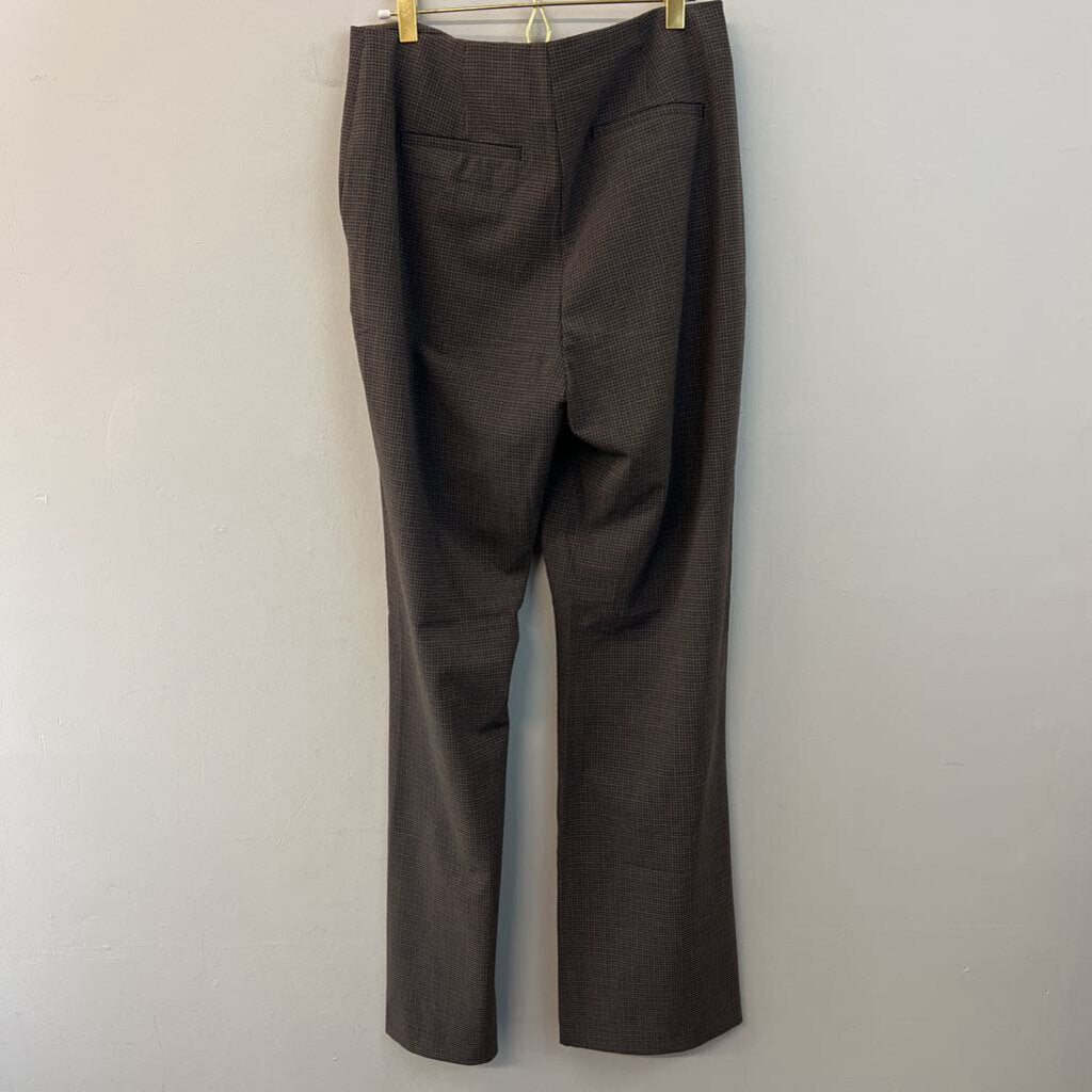House of Harlow Brown/ Black Plaid Pants 6