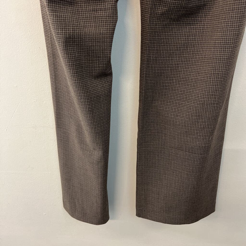 House of Harlow Brown/ Black Plaid Pants 6