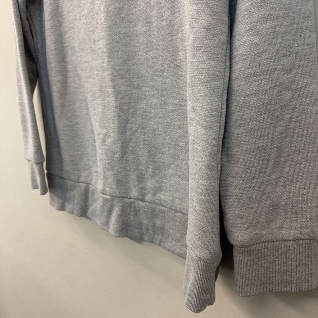 Ingrid and Isabel Grey MAMA Long Sleeve Graphic Pullover Large