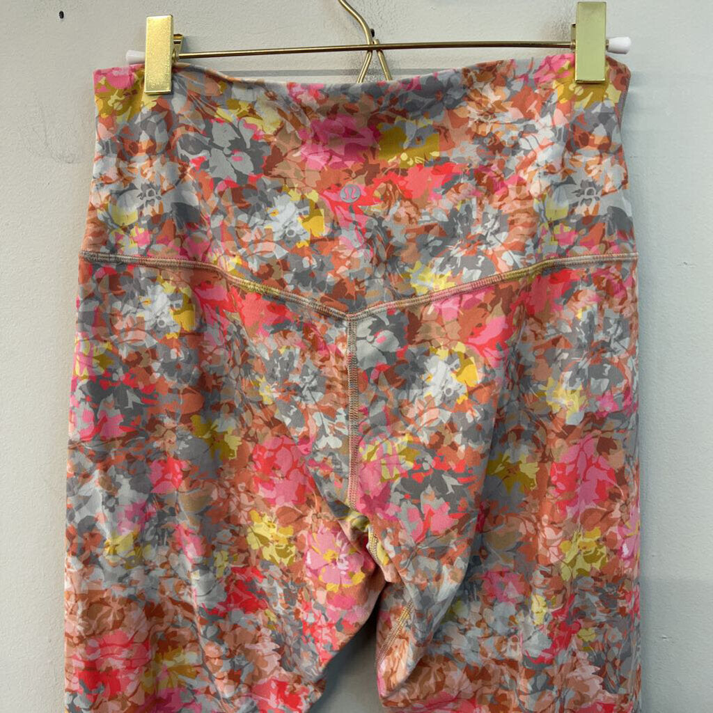 Lululemon Blue/ Multi Print Leggings 10