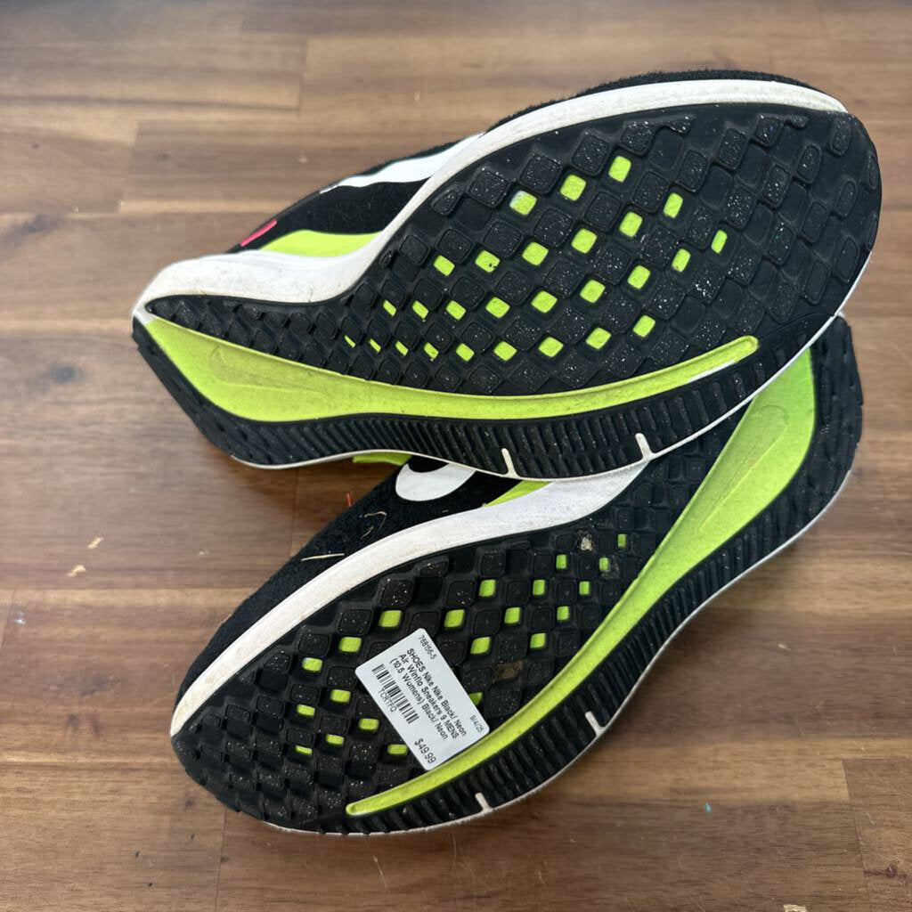 Nike Black/ Neon Air Winflo Sneakers 9 MENS (10.5 Womens)