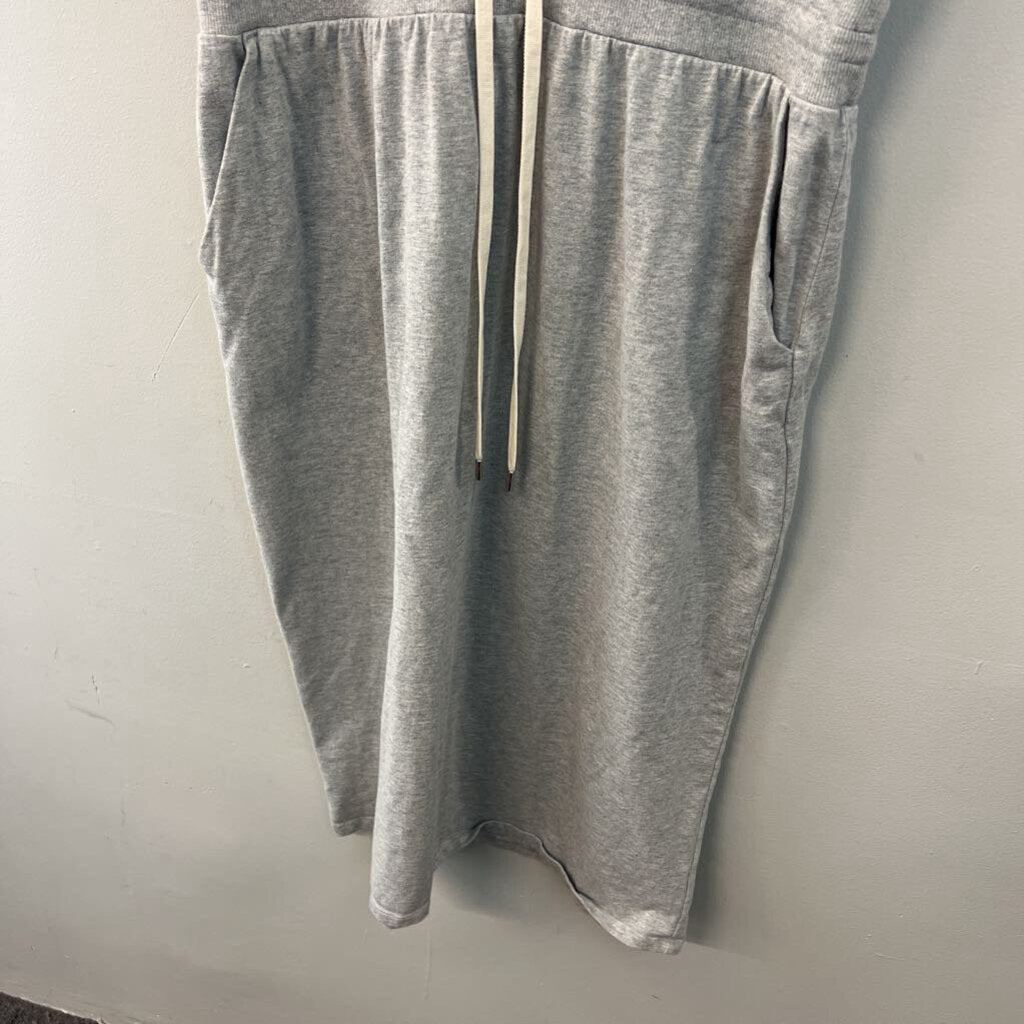 Calia Grey Tie Waist Midi Dress Extra Large