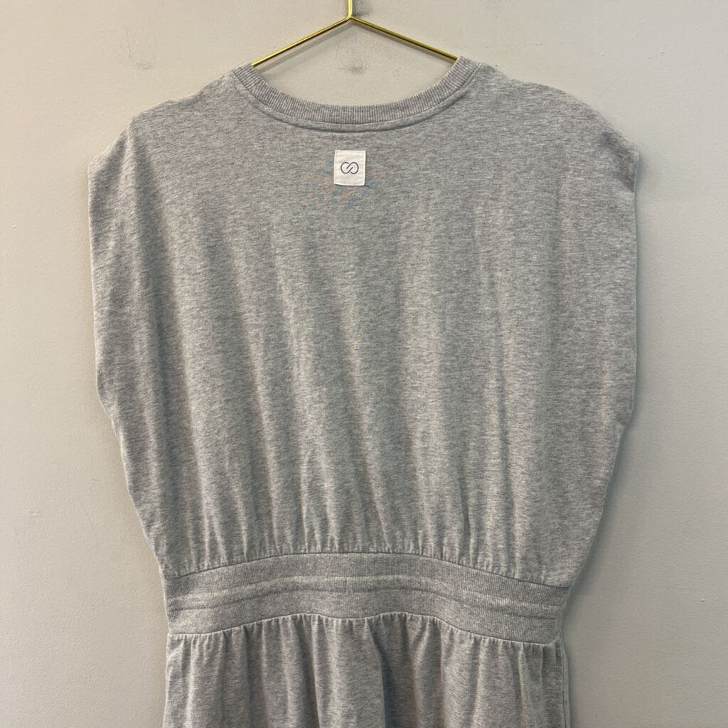 Calia Grey Tie Waist Midi Dress Extra Large