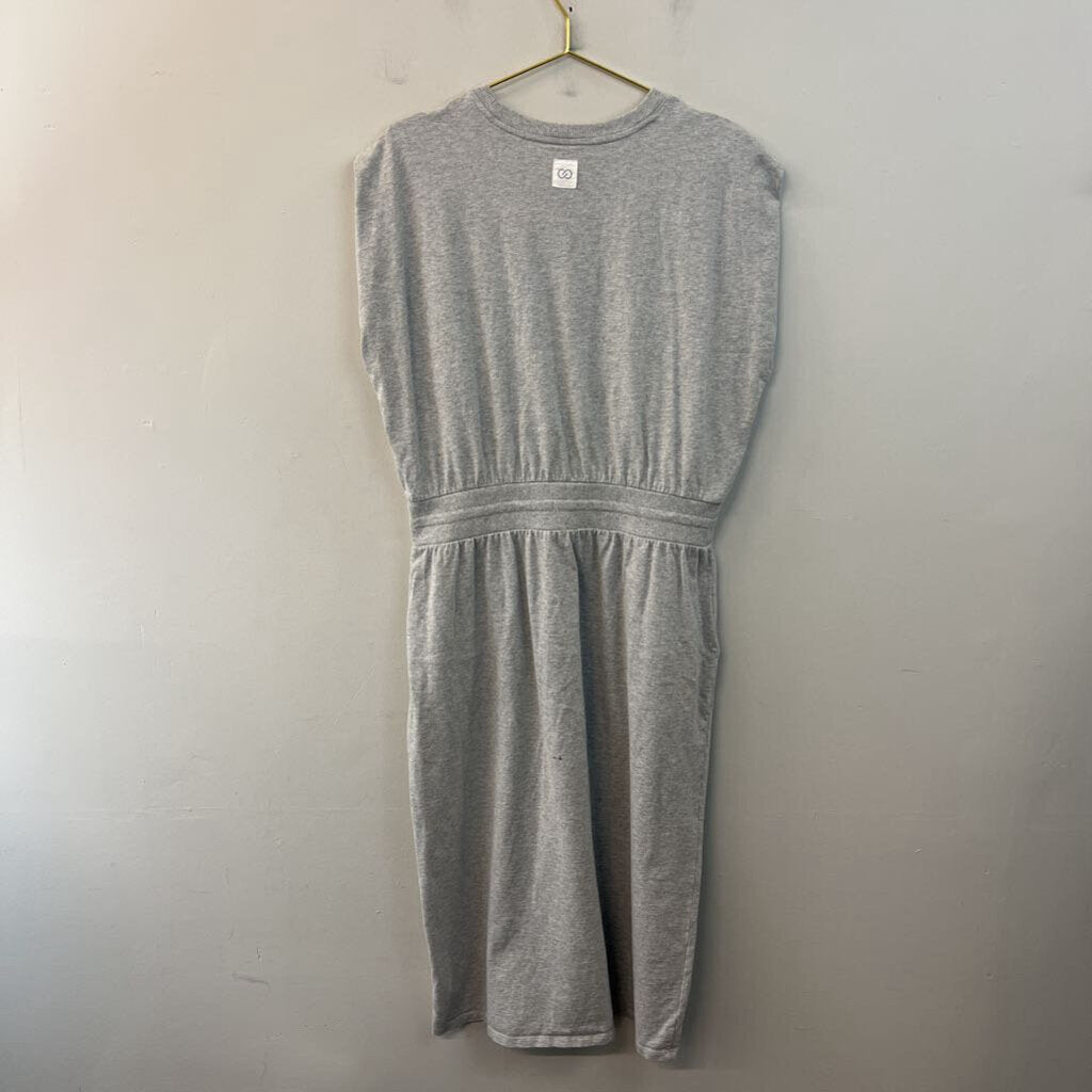 Calia Grey Tie Waist Midi Dress Extra Large
