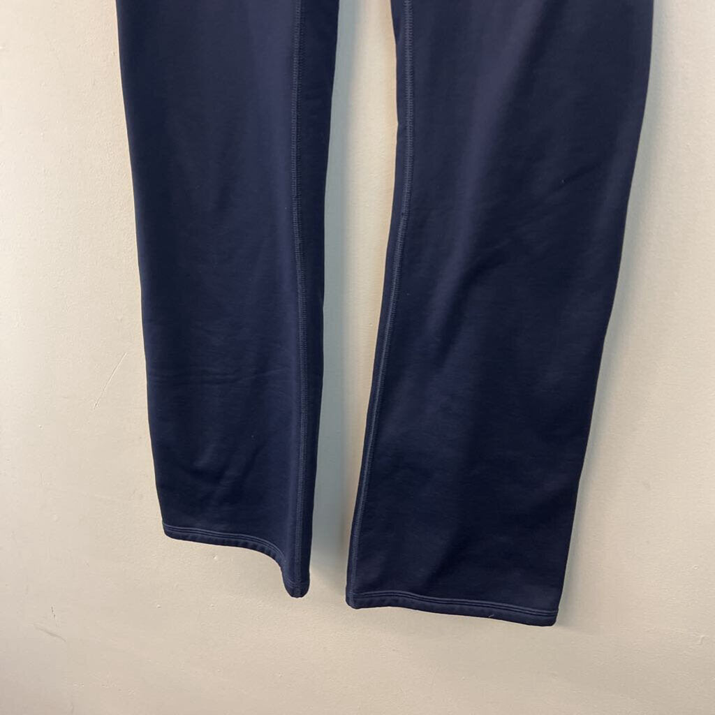Athleta Navy Fleece Lined Leggings Medium Tall
