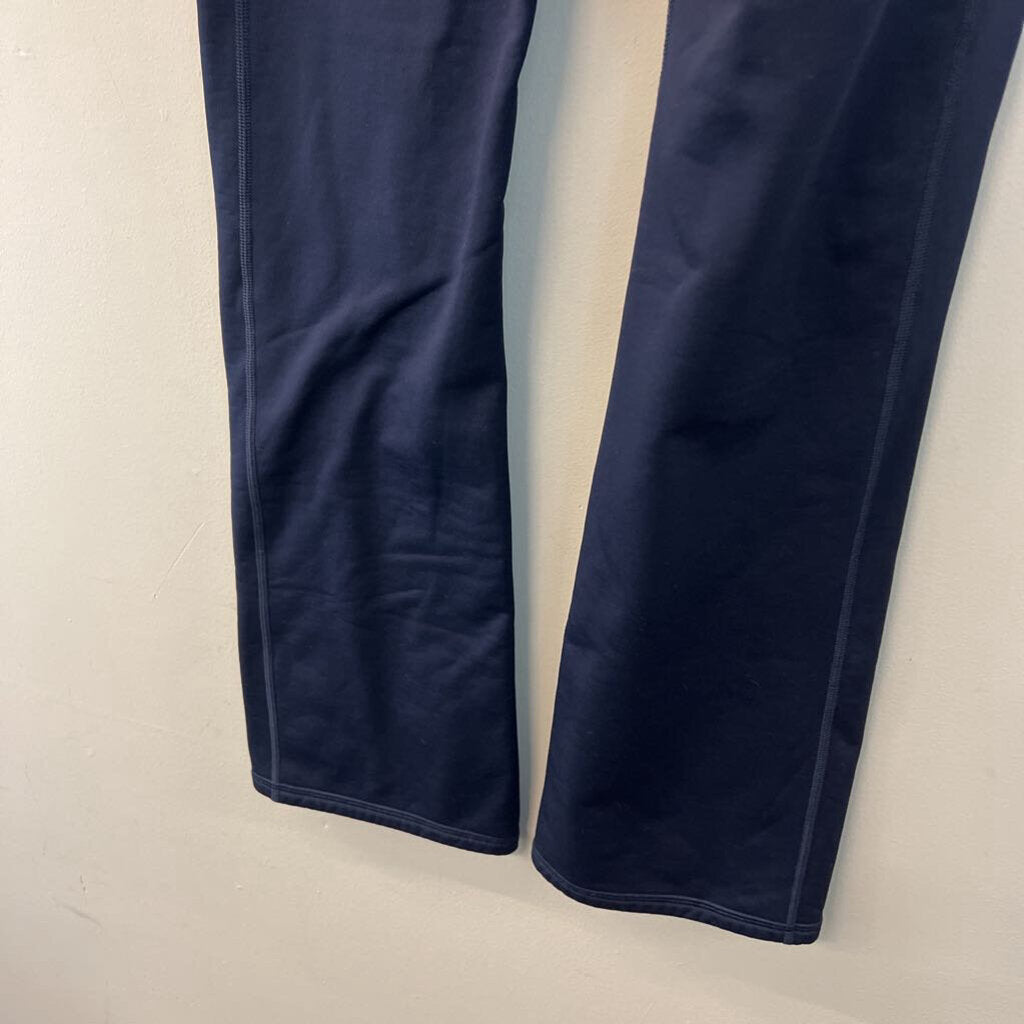 Athleta Navy Fleece Lined Leggings Medium Tall