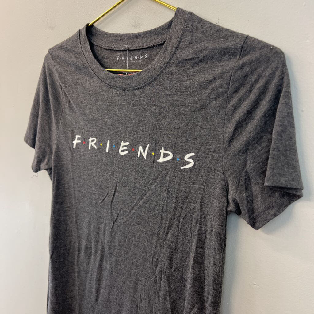 Friends Grey Short Sleeve Graphic Tee Medium