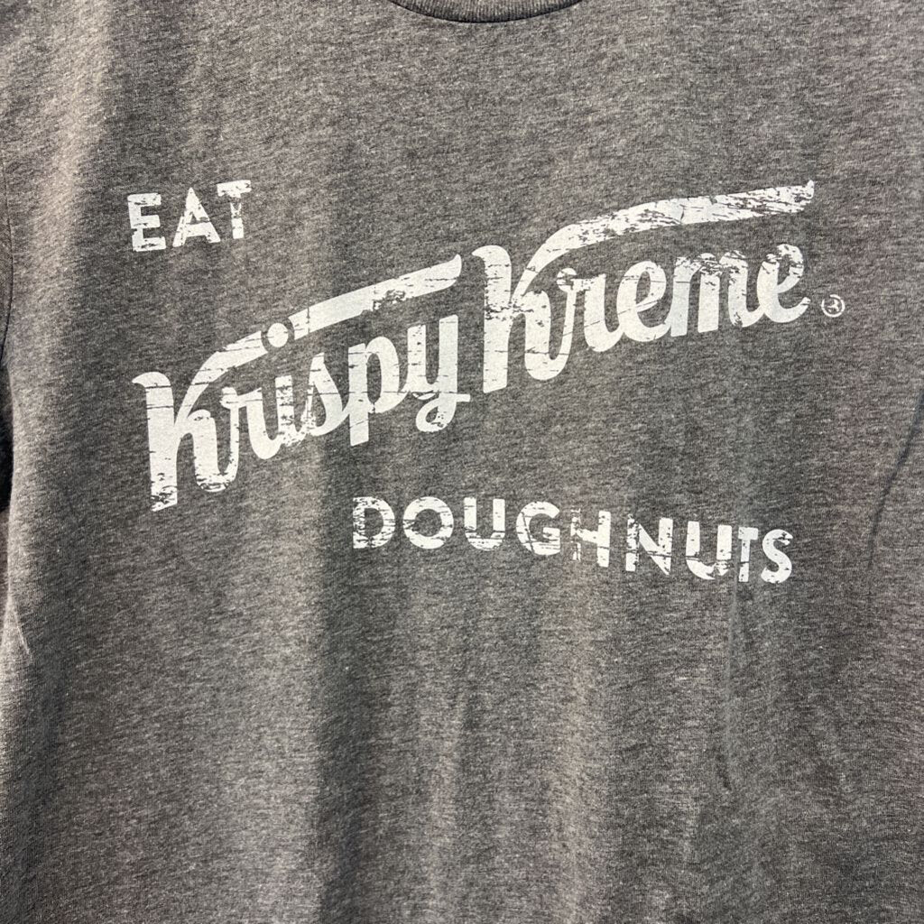 Krispy Kreme Grey Short Sleeve Graphic Tee Small